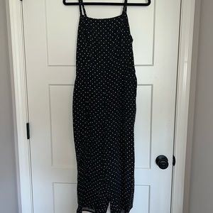 Old Navy Jumpsuit with Smocked Back and Adjustable Straps size M